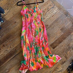 FARM Rio Multicolor Tropical Dress